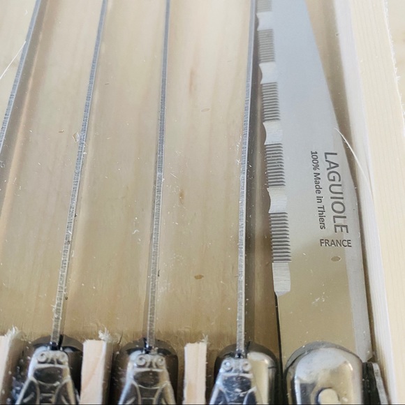 LAGUIOLE Jean Dubost Knife & Fork Set Of 12 Pc - Picture 5 of 6